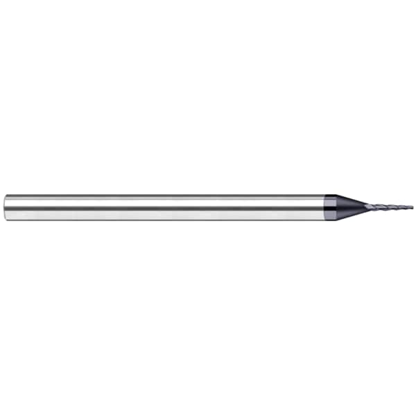 Miniature End Mill - Tapered - Ball, 0.0600"